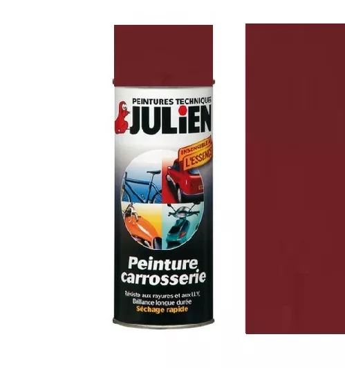 Peinture Carrosserie Auto Vehidecor Julien Rouge Bordeaux Moto Scooter Voiture