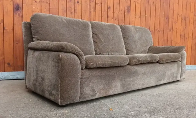 Designer 3er Couch 70er Retro Vintage dreisitzer Sofa Space Age 70s