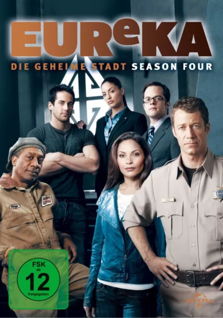 EUReKA - Die komplette Season/Staffel 4 # 5-DVD-BOX-NEU