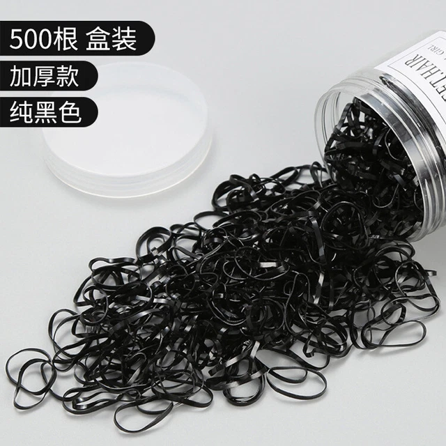 500pcs Colorful Small Elastic Hair Bands Rubber Cute Girls Kids Ponytail Holder 7