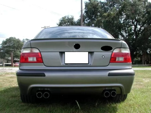 Für BMW E39 Limo Heck Spoiler Spoilerlippe Kofferraum Lippe Heckspoilerlippe