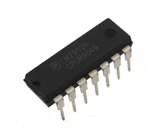 LM2902N, Quad, Low Power Operational Amplifier, Vs=3-20v, Iout=40mA/C