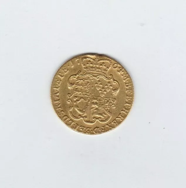 Ex Mount 1764 George Iii Gold Guinea Coin In Good Fine Condition