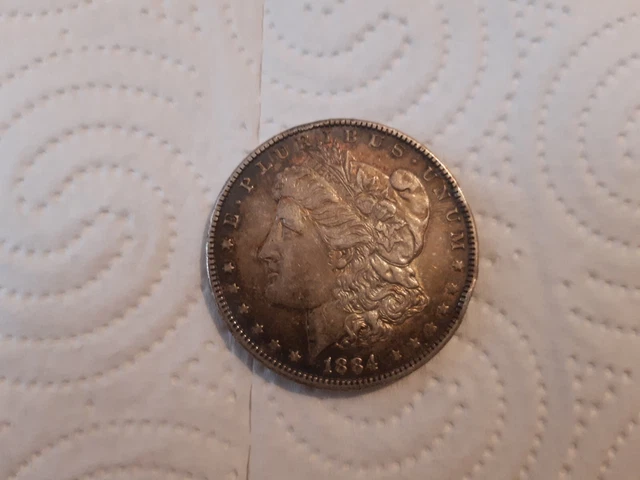 Pendentif Artisanal Pièce 1 Dollar USA Morgan Dollar Squelette – Bijou Unique Fait Main