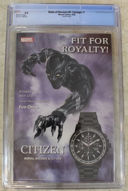 RUINS OF RAVENCROFT: CARNAGE #1 2nd print CGC 9.4 (2020) 1st app Cortland Kasady 2