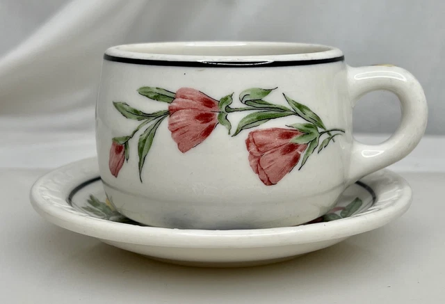 Southern Pacific Railroad Lines Railroad China Cup & Saucer - 90215