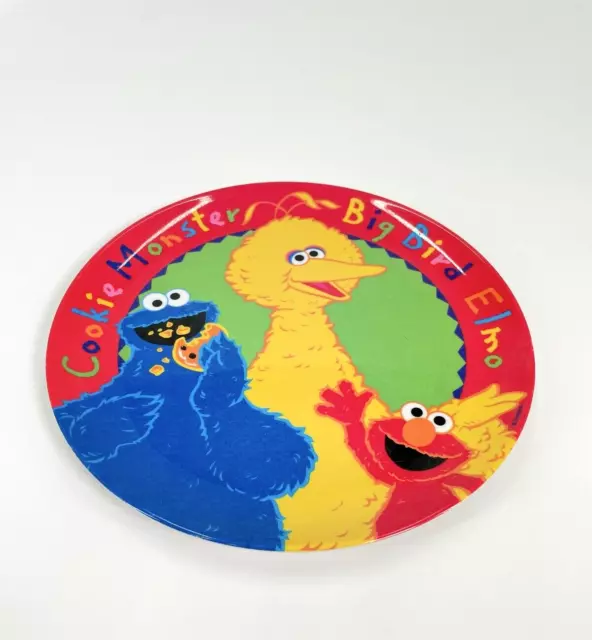 Vintage Sesame Street,￼ Zak Designs Kids' Melamine 8" Dinner Plate 1999