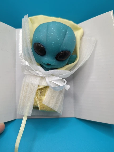Ashton-Drake Out-of-This-World Miniature Alien Silicone Baby Doll - Zenith