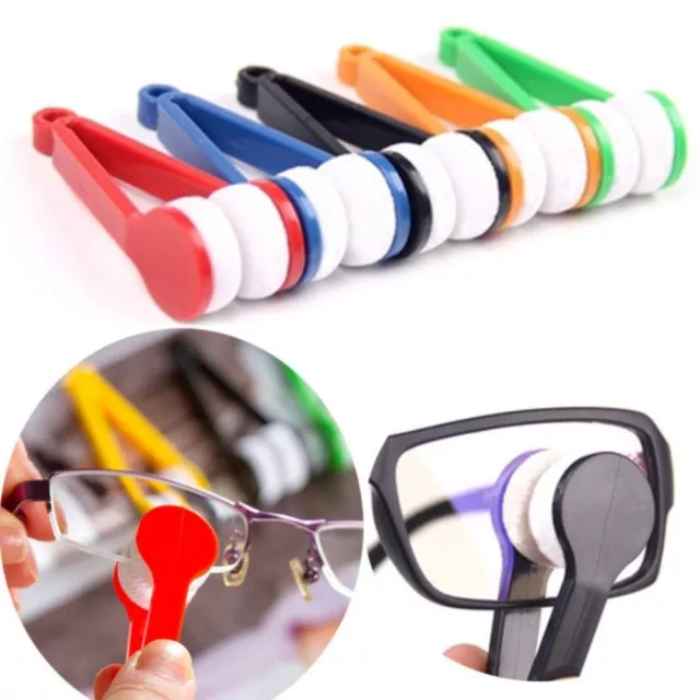 Fibra superfine Spazzola per occhiali Mini Spazzole di pulizia in microfibra