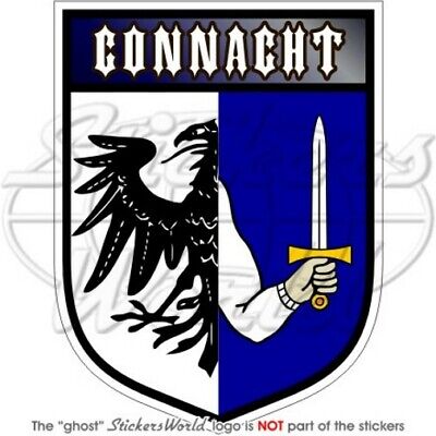 Connacht provincia bandiera Irlanda Irlandese Bandiera Mini-Adesivi in Vinile Sticker 4cm x6 