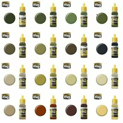Vallejo Model Color Paints Choose From Full Range Of 17ml Acrylics & More