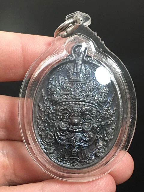 Thao Vessuwan Phra Rahu Thai Amulet Talisman Fetish Luck Charm Protection
