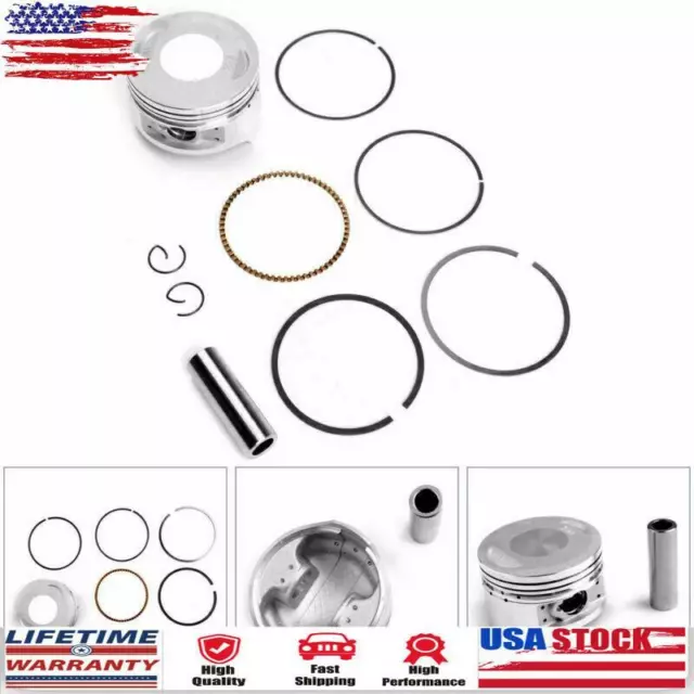 13101-LA66-0400 Bore Size 64.00mm Piston Kit Fits HONDA CG200 Water Cooled US