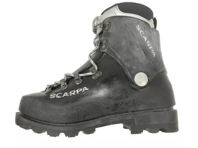 Scarpa Vega High Altitude Mountaineering Boots Black S/Grade UK 7 #4403