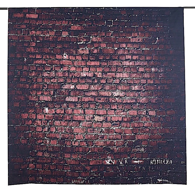 8 FT BRICKS Design Printed Vinyl Photo Backdrop Party Banner Events ...