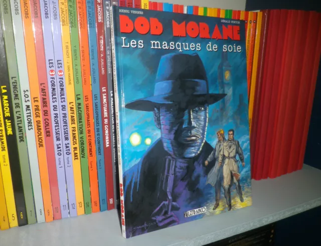 BOB MORANE, Tome 13 : Les masques de soie - Ed Originale - BD - Aventure