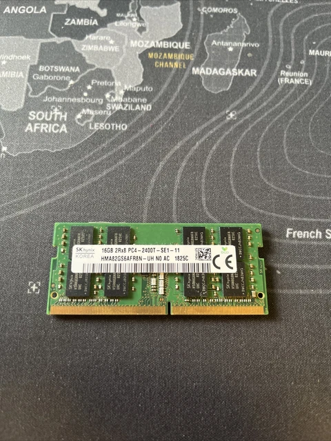 Kit RAM SK Hynix 8 X 16Go DDR4 2400T 2Rx8 - 128Go Total - Occasion Fonctionnel
