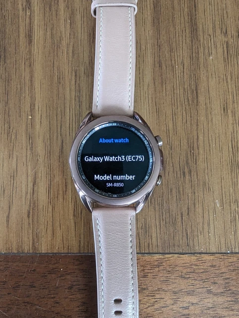 Samsung Galaxy Watch 3 41 mm Stainless Steel Bronze (SM-R850) Leather Band