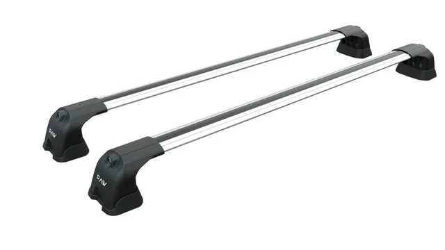 Barres De Toit Aluminium Pour BMW Série 3 (G21) 5 Portes 2020+ - Porte-bagages De Toit Aérodynamique, Argent/noir