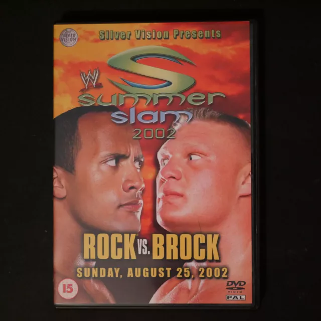 Dvd Catch Wrestling Wwe Summerslam 2002