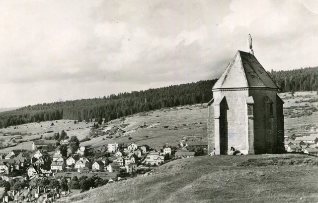 Carte PONTARLIER Vue générale Notre Dame de l'Espérance