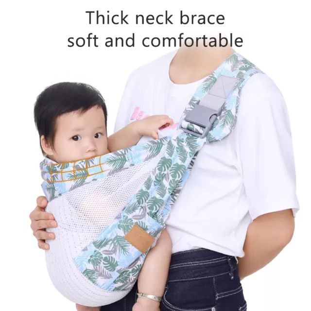 Baby Sling Adjustable Breathable Safe Mesh Baby Carrier For Breastfeeding For