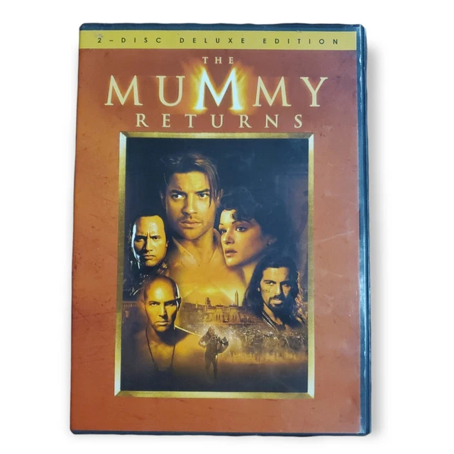 THE MUMMY RETURNS (Two-Disc Deluxe Edition) DVDs - Brendan Fraser EUR 2 ...