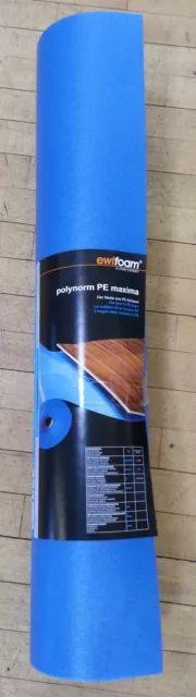 ewifoam polynorm PE maxima - isolation acoustique pour stratifié et planchers en bois