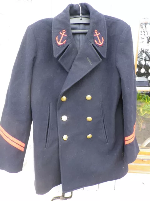 French Army Navy Cabin Coat