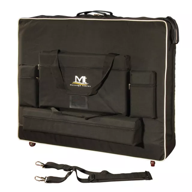 MT Massage Deluxe Tragetasche Transporttasche mit Rollen Rädern Massagelieg 71cm