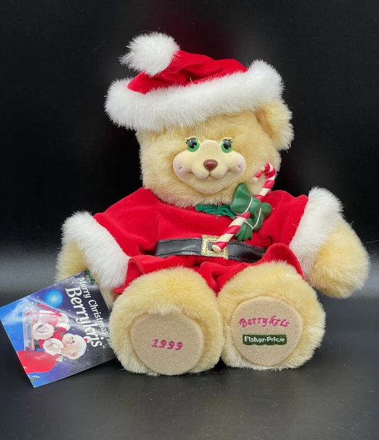 Vintage 1999 Fisher Price BRIARBERRY BEARS Plush  BERRY-KRIS Bear Adorable