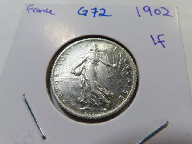 G72 France 1902 Franc