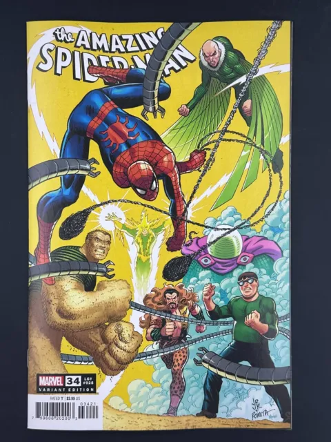 Amazing Spider-Man #34 JRJR Variant (2023) NM Marvel Comics 1st Print