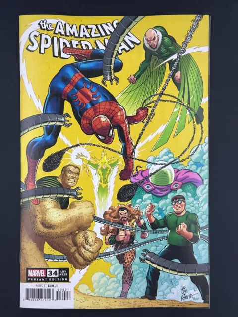 Amazing Spider-Man #34 JRJR Variant (2023) NM Marvel Comics 1st Print