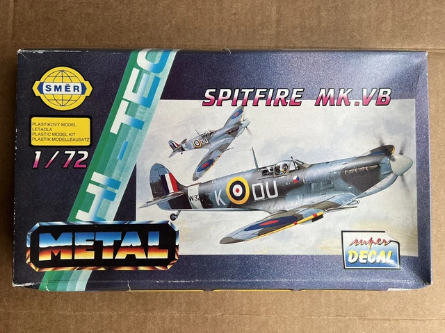 Spitfire Mk Vb in RAF, USAAF (Hi-Tech Ed) (1/72 model kit, Smer 0887)