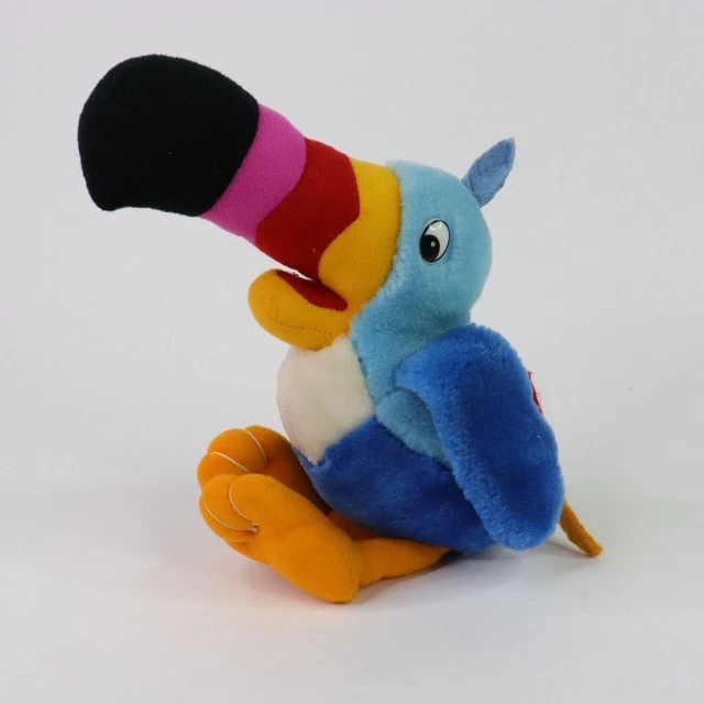 FRUIT LOOPS TOUCAN Sam Plush Doll Bird 1994 Kellogg Company Kelloggs