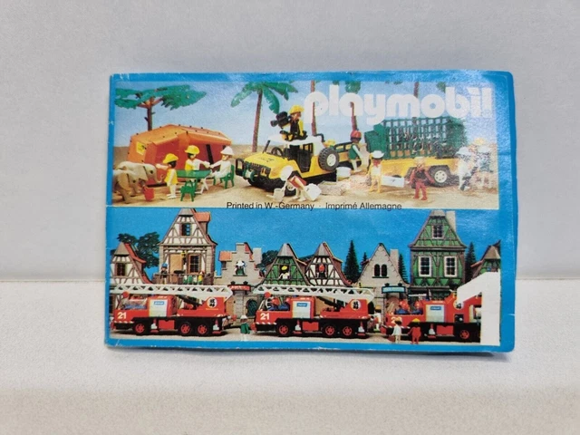 Catalogue Playmobil 1996 Mini Format - Brochure Publicitaire Vintage - Collection La Belle Époque