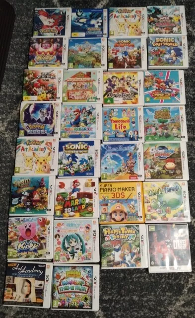 Nintendo 3DS Replacement Original Game Case Art Work No Game As Shown