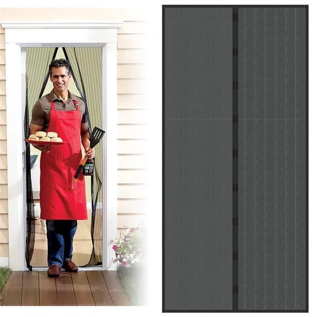 Auto Open and Close Magnetic Screen Door by