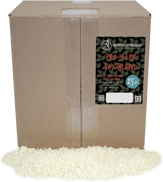 5lbs American Soy Organics - Freedom Coconut Wax For Candles – Microwavable