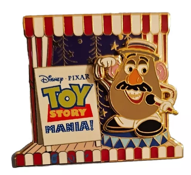 Toy Story Mania Disney Pin Trading Around The World Mr. Potato Head Pin READ