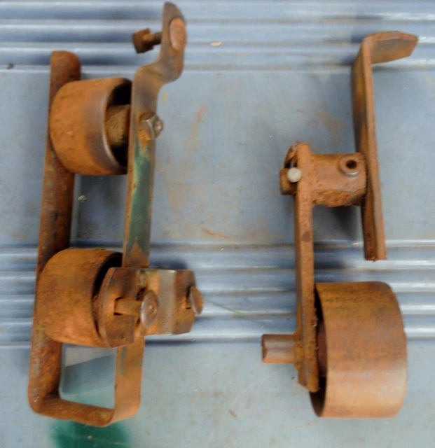 Vintage Garage Barn Or Shop Door Rollers?  (R)