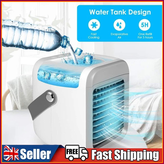 Personal Air Cooler, USB Rechargeable, Portable Air Conditioner Desktop Cooling