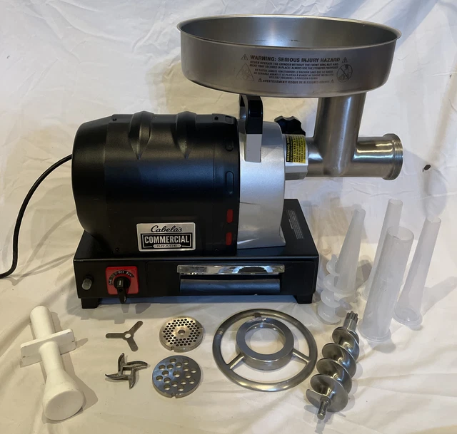 CABELA'S COMMERCIALGRADE 3/4HP Carnivore Meat Grinder 12 324.99