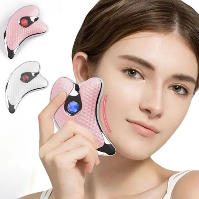 Electric Gua Sha Facial Care Massage Face Board Scraping Scraper Massager USB