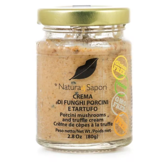 Natura e Sapori Crema Porcini e Tartufo Creme aus Steinpilzen und Trüffel 80g