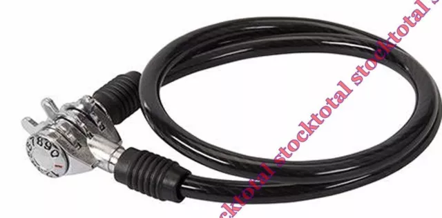 Candado para bicicleta con combinación de 3 dígitos Cable largo de ace 448342 TO