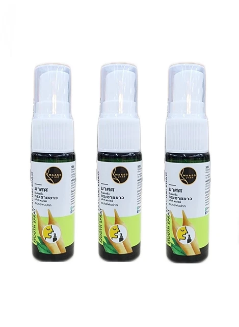 Refrescante de aliento extracto de raíz dedo xilitol previene el mal aliento 10ml 3 frasco.
