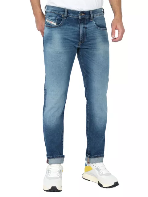 B-WARE - Diesel Herren Slim Fit Stretch Jeans - Strukt 0NFAJ - W32 L32