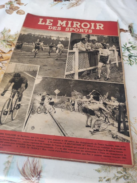 Le Miroir Des Sports N°102 – 1922 – Boxe, Athlétisme, Cyclisme, Tennis, Moto
